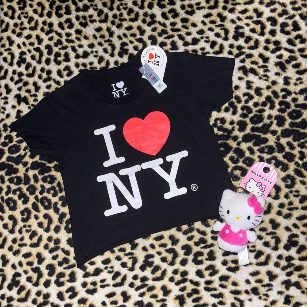 i heart new york cropped top